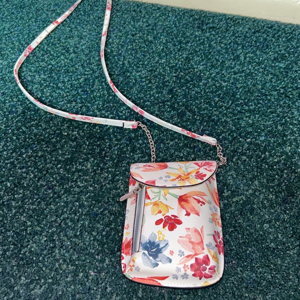 Small Cross body Purse with Non Removable Straps